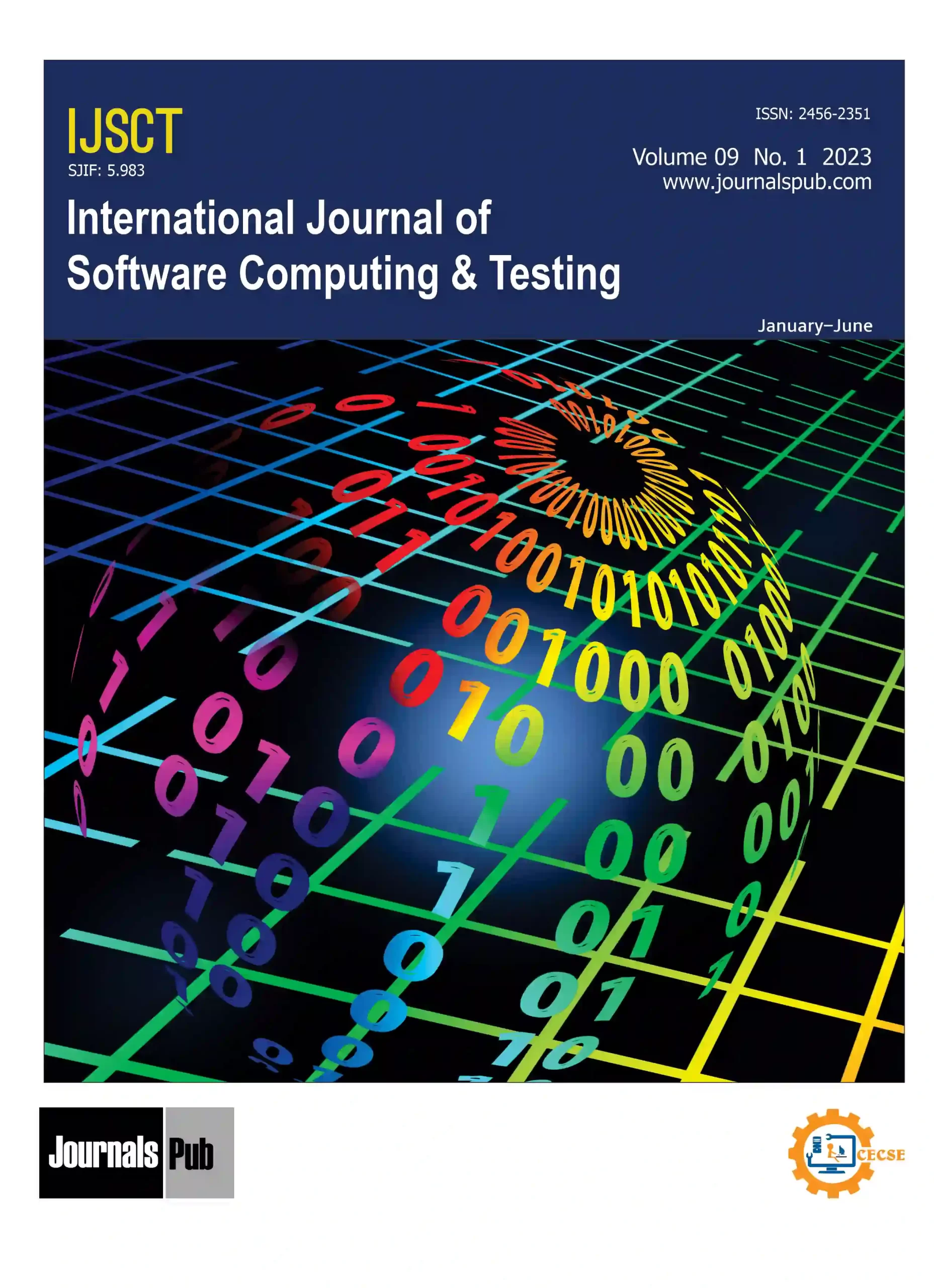 International Journal of Software Computing and Testing Cover