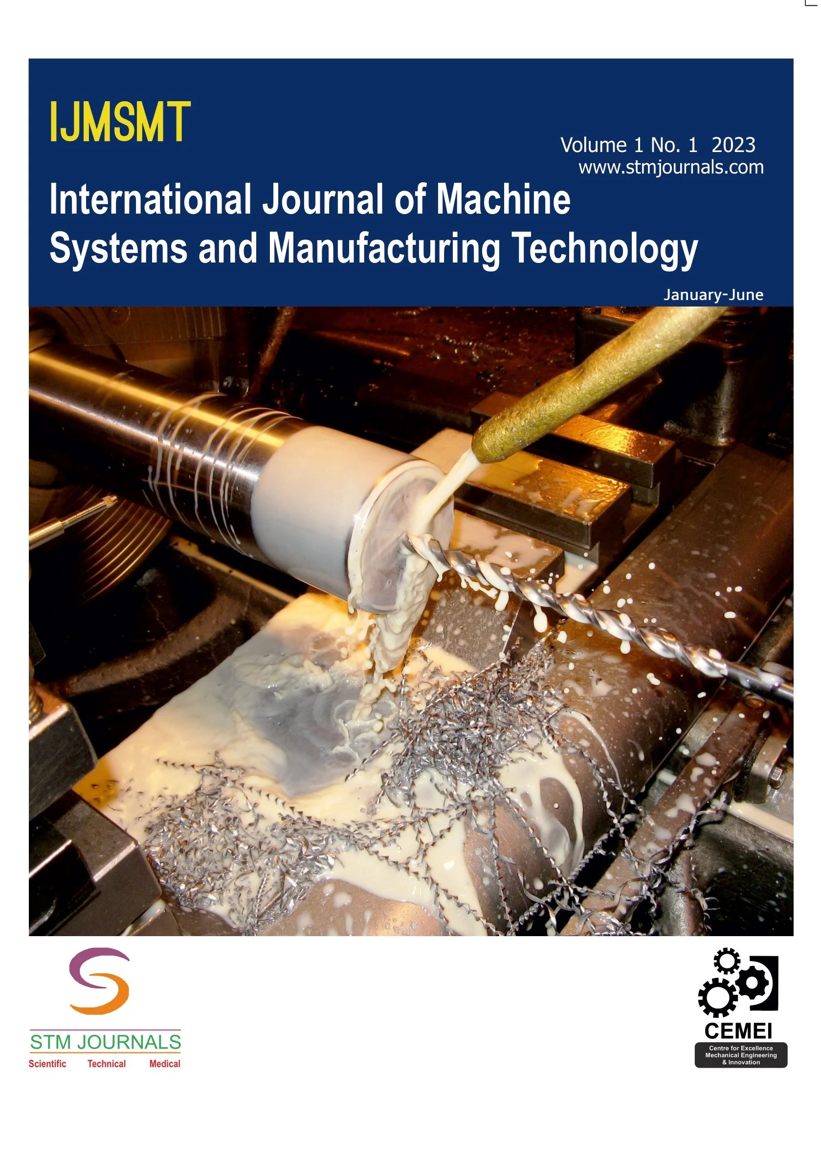 International Journal of Machine Systems and Manufacturing Technology Cover