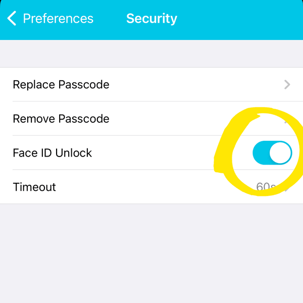 Face & Touch ID