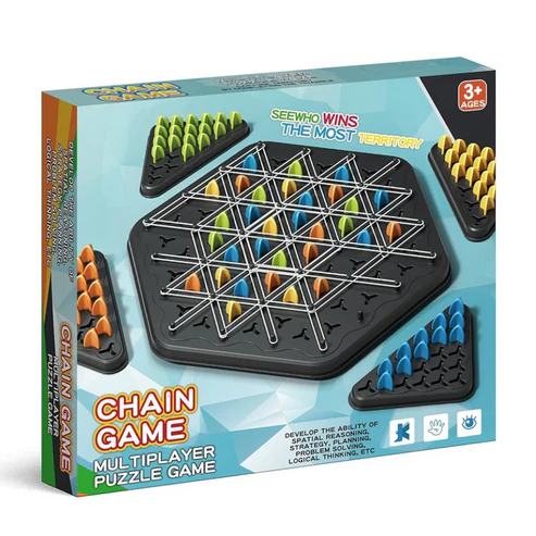 chain rubber puzzle multiplayer geometric