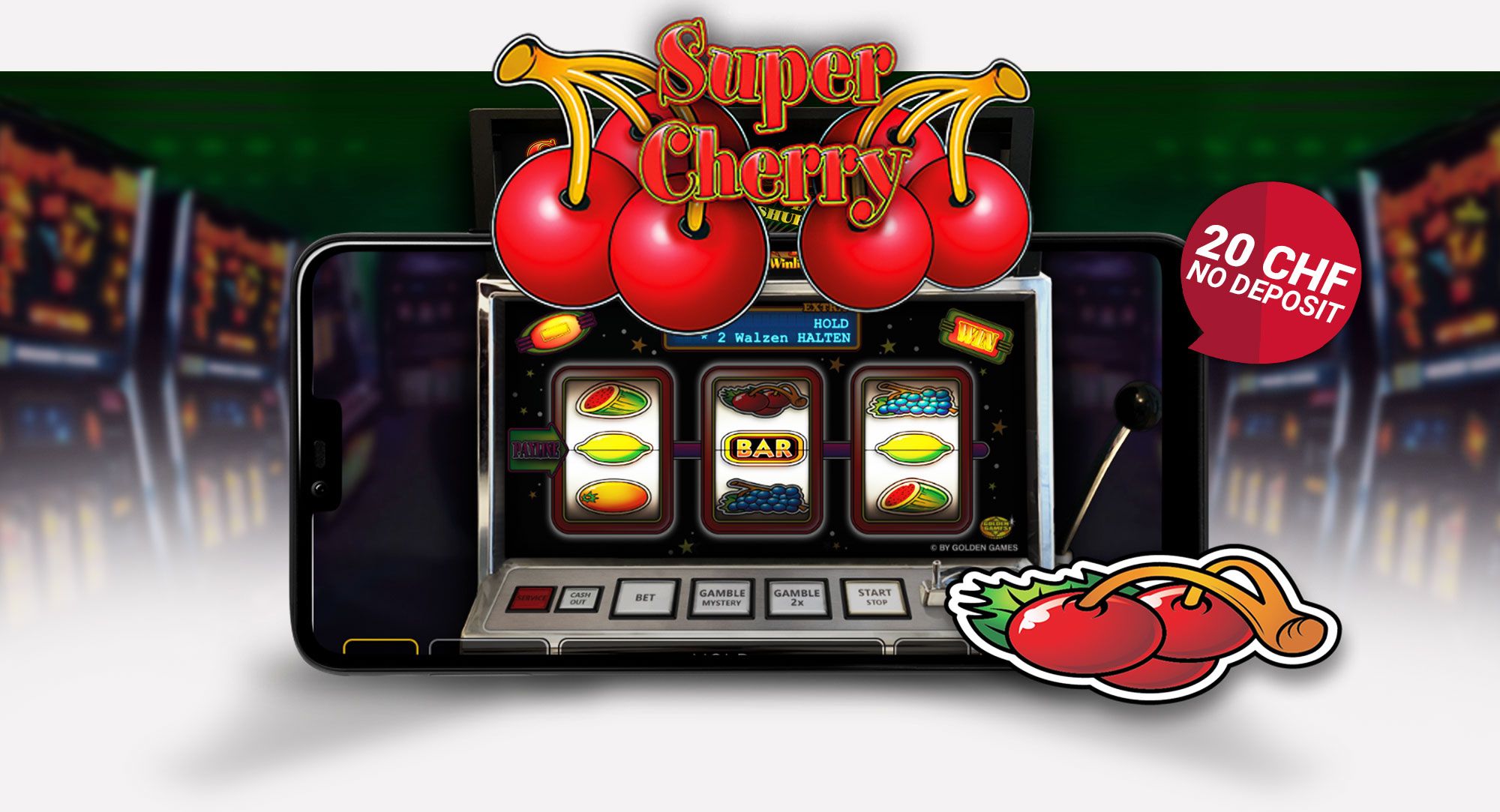 Super Cherry 5000, 2000 and 1000 online | jackpots.ch