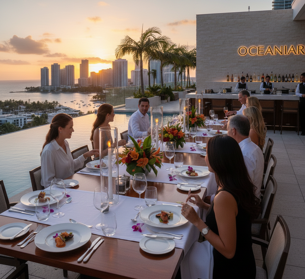 Custom Luxury Dinners & Catering Services service - luxury dining lifestyle