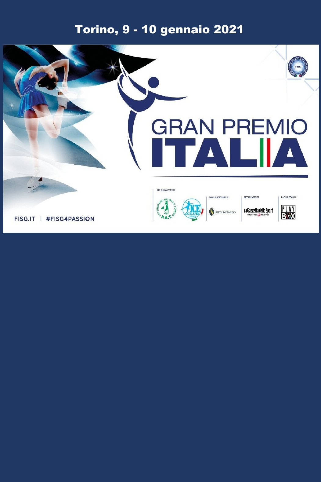 210109 - Gran Premio Italia (Torino)