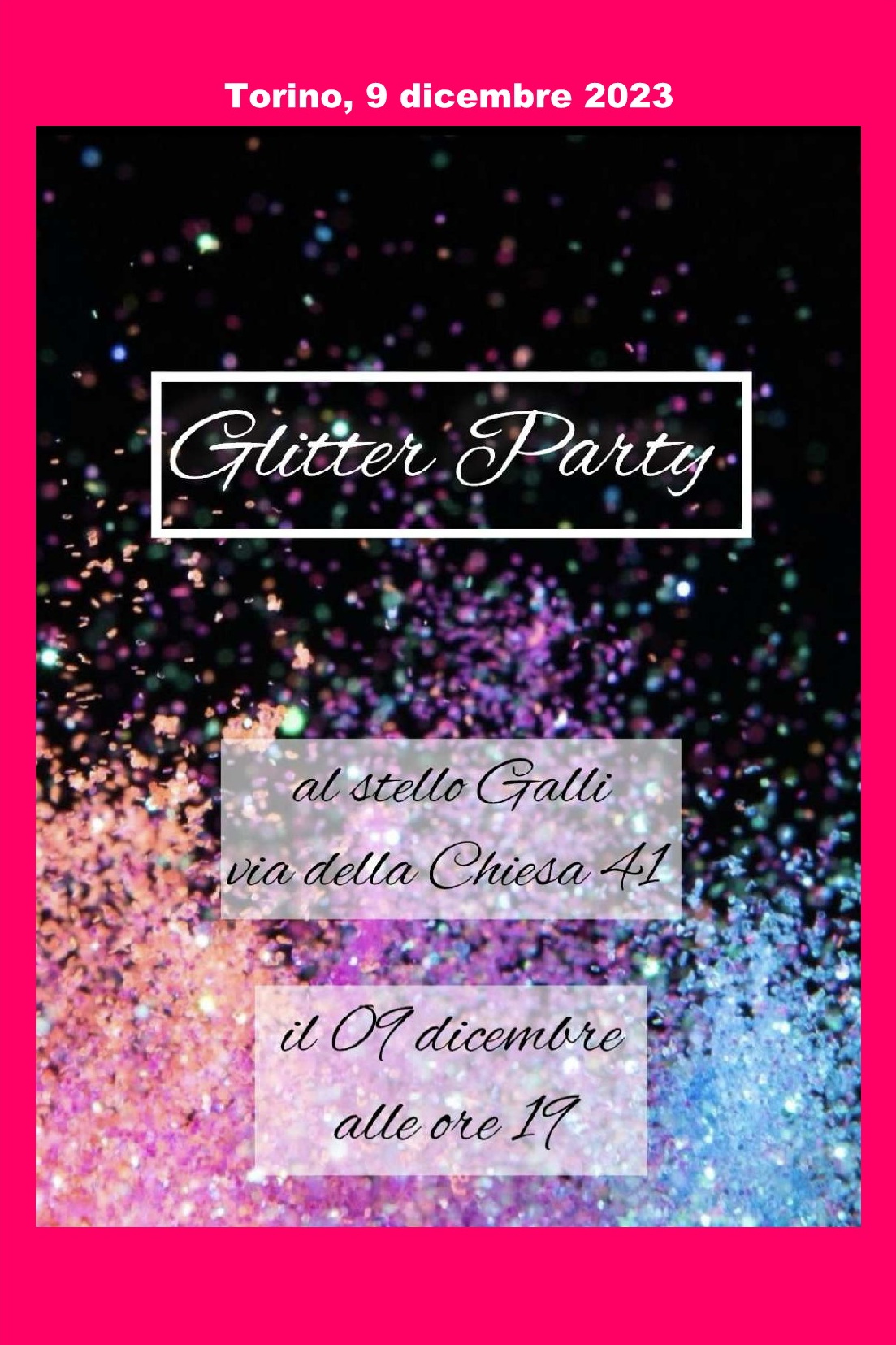 231209 - Serata Glitter (La Loggia)