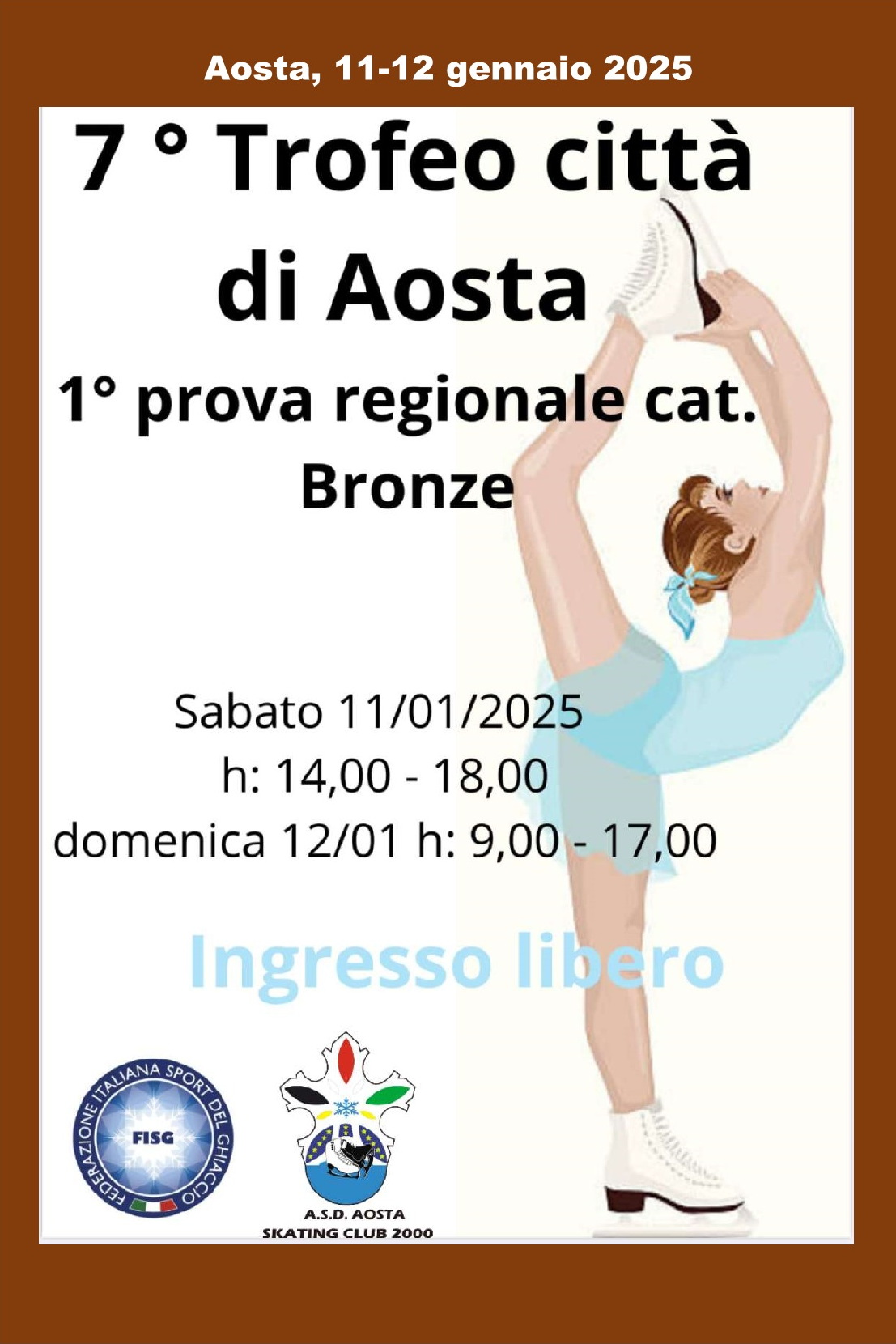 250111 - Trofeo Città di Aosta (Aosta)