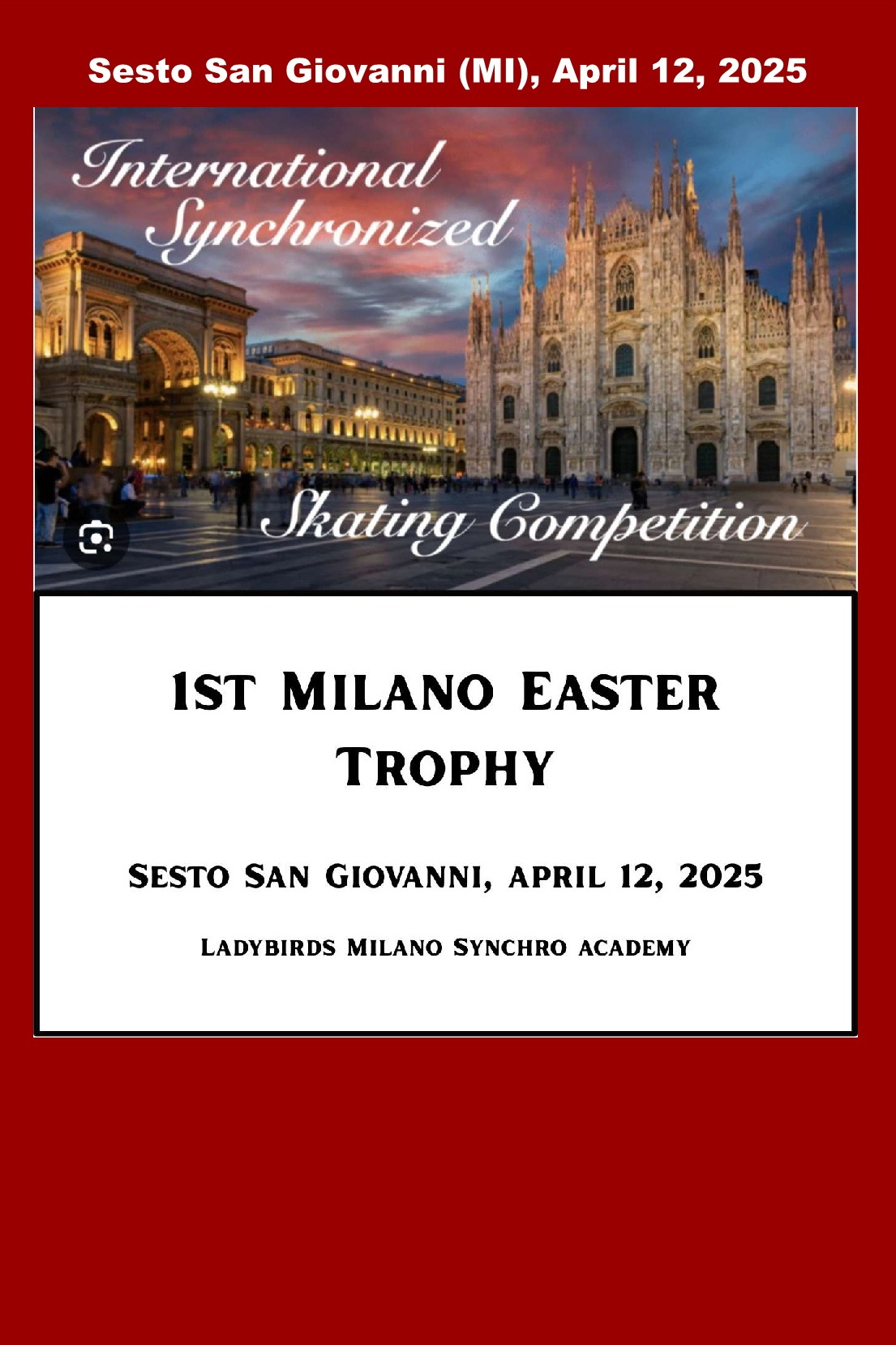 250412 - Milano Easter Trophy (Sesto SG)