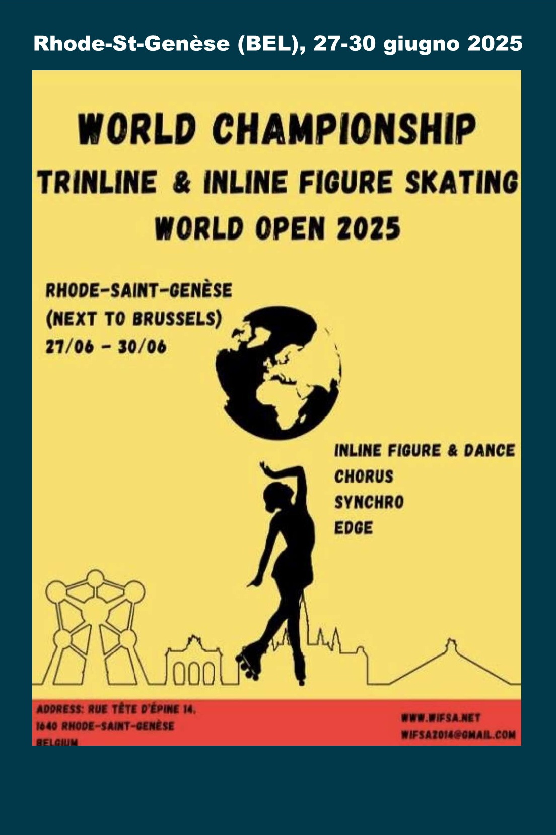 250627 - World Championship inline (Rhode-St-Genèse, BEL)