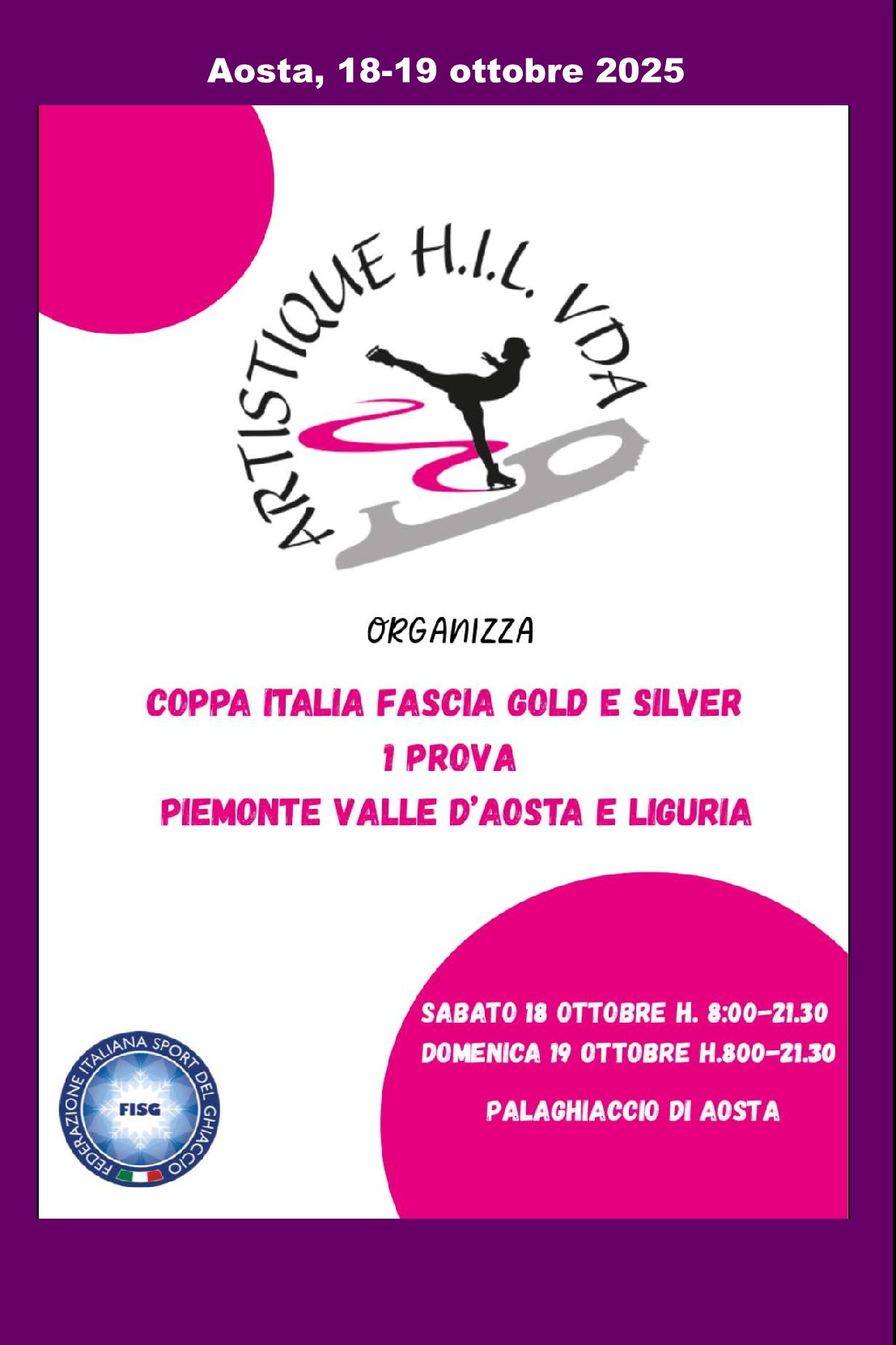 251018 - 1a Prova GOLD-SILVER (Aosta)