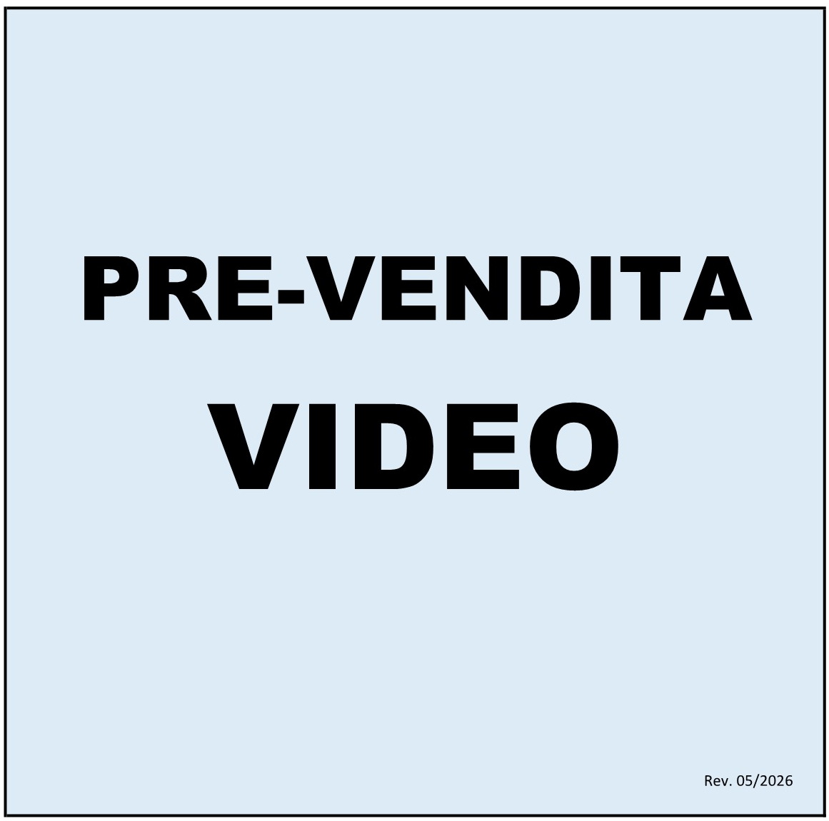 Pre-vendita VIDEO