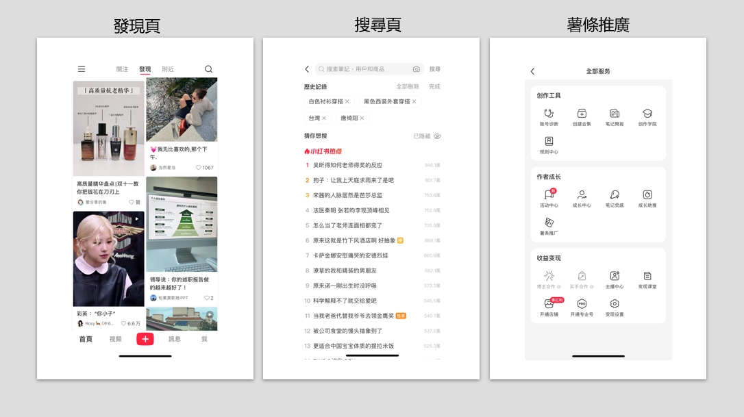 小紅書操作頁面示意。（圖片來源：傑思·愛德威）