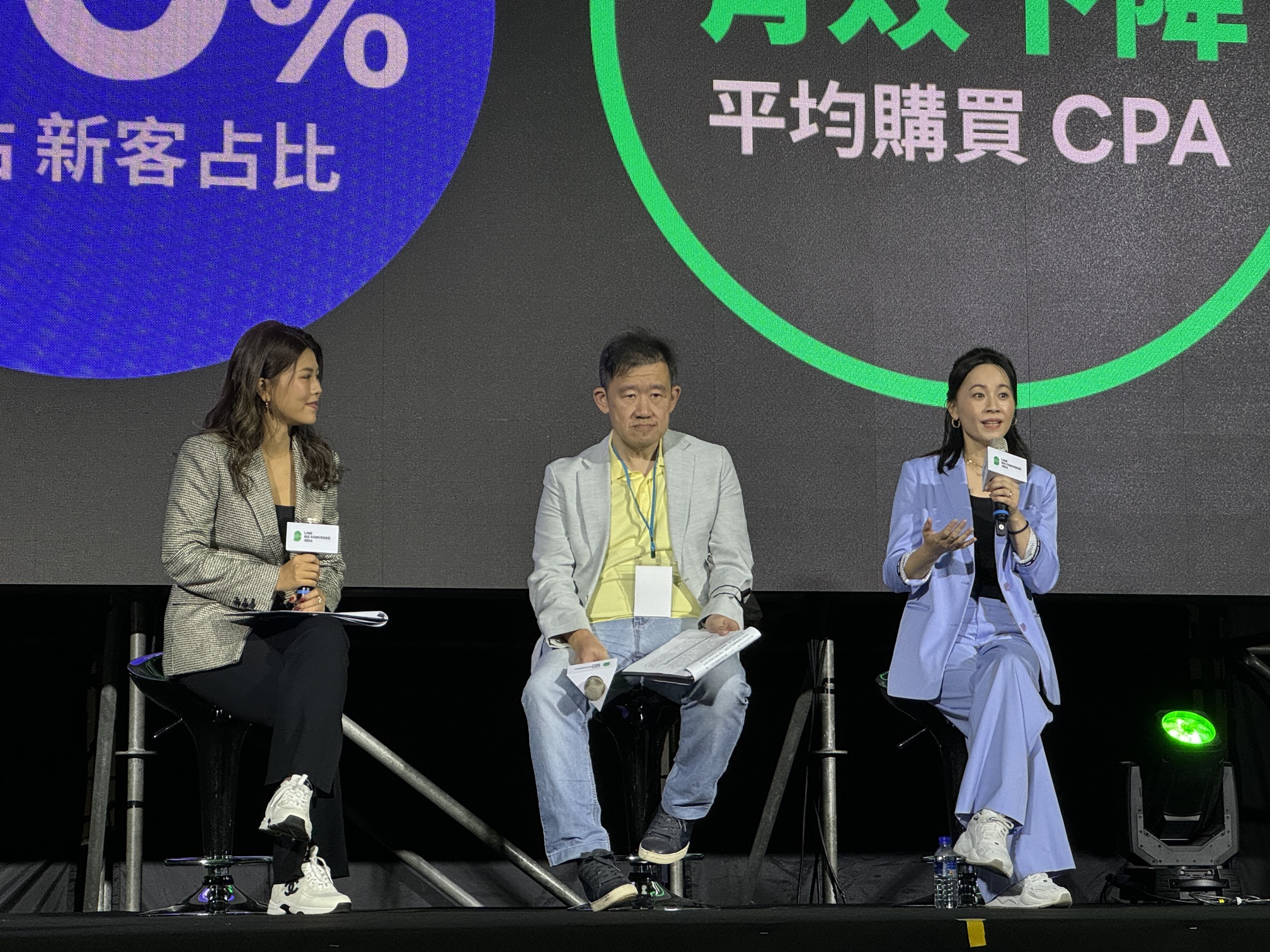 圖二：傑思·愛德威集團營運長Elynn於「數據賦能：創造更多應用價值」論壇中，提供滿滿心法供品牌主參考。