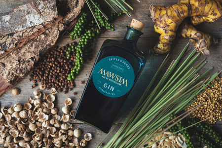 The company’s Mawsim craft gin, made from sugarcane-derived bioethanol. &nbsp; &nbsp; Source: Sunwaspa