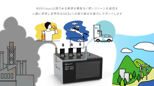 極小の粒がCO2をキャッチ、利用広がる新素材MOF