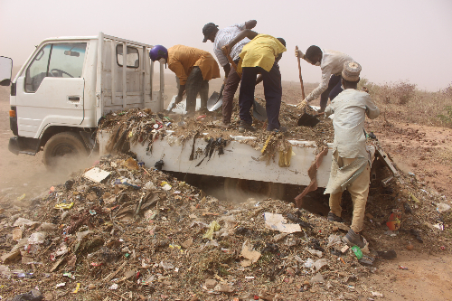 Greening the desert with trash