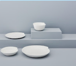 The company sells a starter set of plates and bowls for ¥13,800. &nbsp; &nbsp; Source: DG Takano