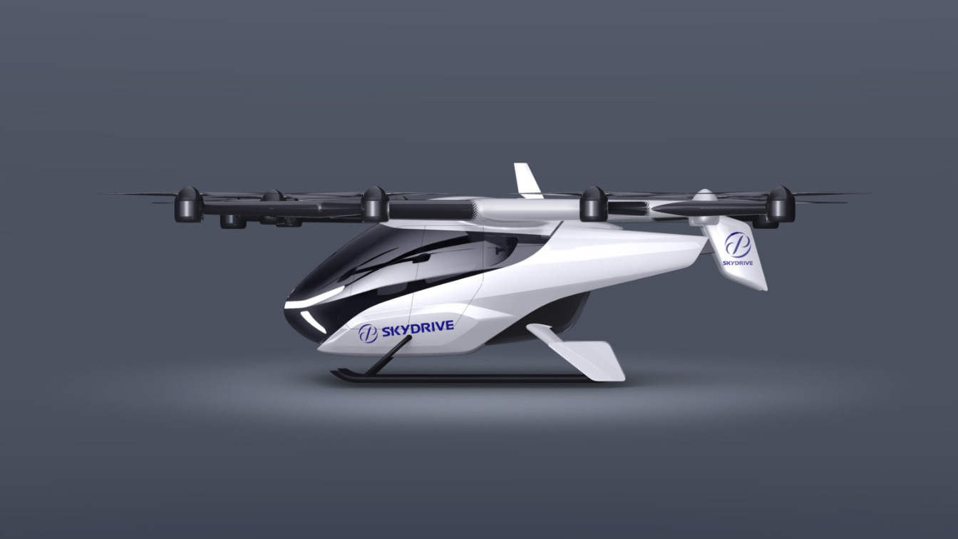 A design image for the upcoming SD-05 commercial eVTOL③&nbsp; &nbsp; &nbsp;Source: SkyDrive