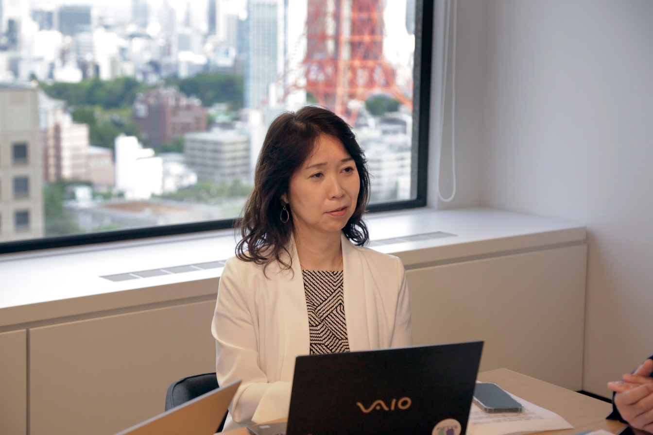 “If Japanese companies have the technology, innovations and energy to solve problems, I hope that they keep growing.”