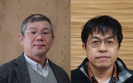 Professor Masashi Nakamura (left) and Koji Murata of the Graduate School of Agriculture, Kyoto-University (right).&nbsp; &nbsp; Source: Kyoto University