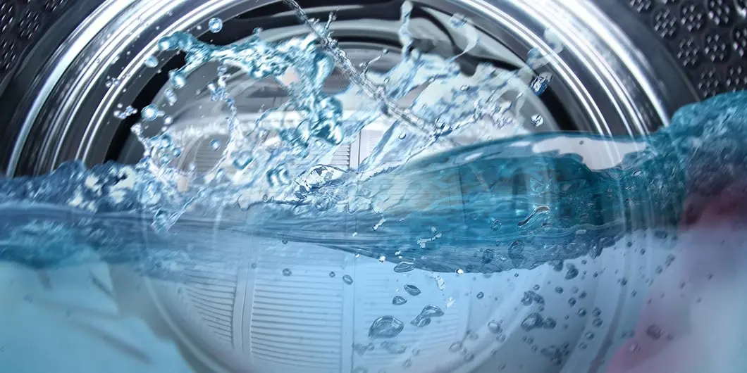 The inside of a Wash+ washing machine that doesn't need detergent.&nbsp; &nbsp; &nbsp;Source: Wash Plus&nbsp;