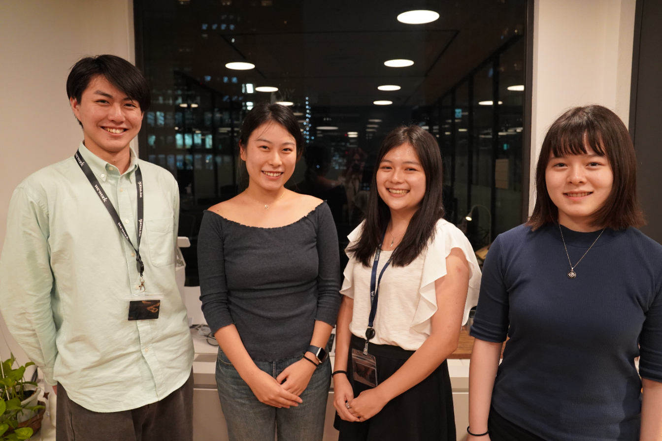 [Interview] Shining behind the scenes of media: Interns with diverse backgrounds supporting J-Stories