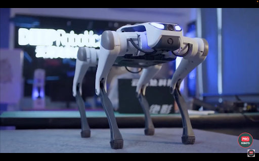 A waterproof quadruped robot for industrial use&nbsp; &nbsp; &nbsp;Source: PRO ROBOT