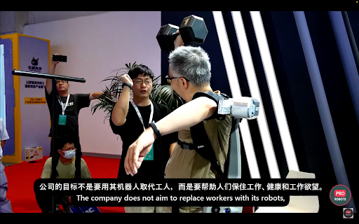 A wearable robot that aids manual laborers in work&nbsp; &nbsp; &nbsp;Source: PRO ROBOT