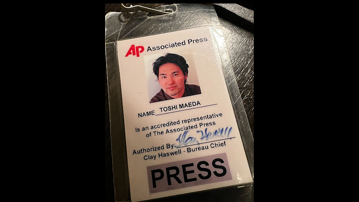 Press testimonial from the time he worked at Associated Press San Francisco bureau.&nbsp; &nbsp;