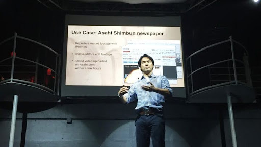 The video-generating application he developed was also used by major media outlets such as the Asahi Shimbun for multimedia coverage.&nbsp; &nbsp; &nbsp;