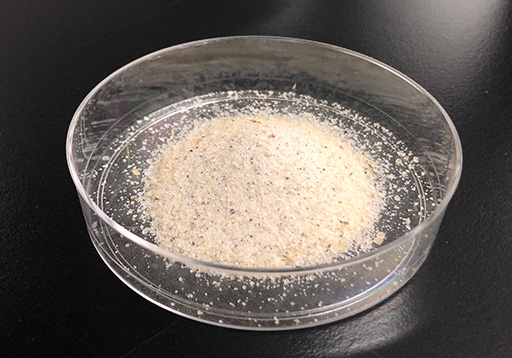 The polymer in powder form. Source: EF Polymer