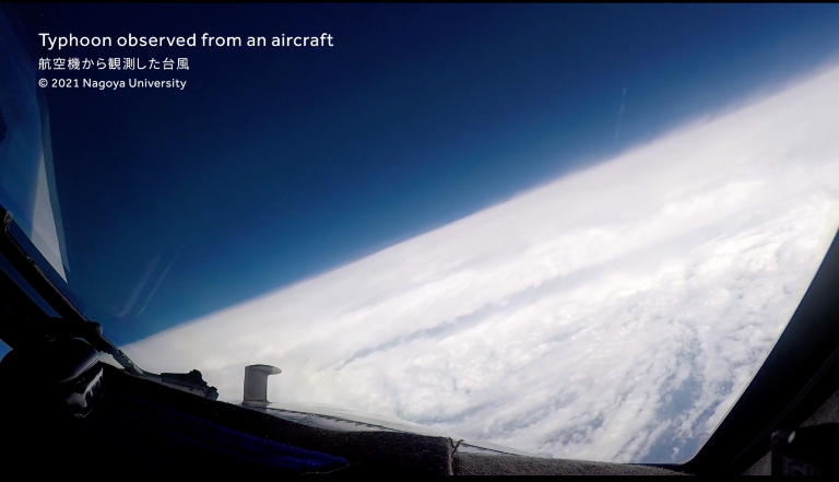 Flying into the eye of the storm to weaken typhoons