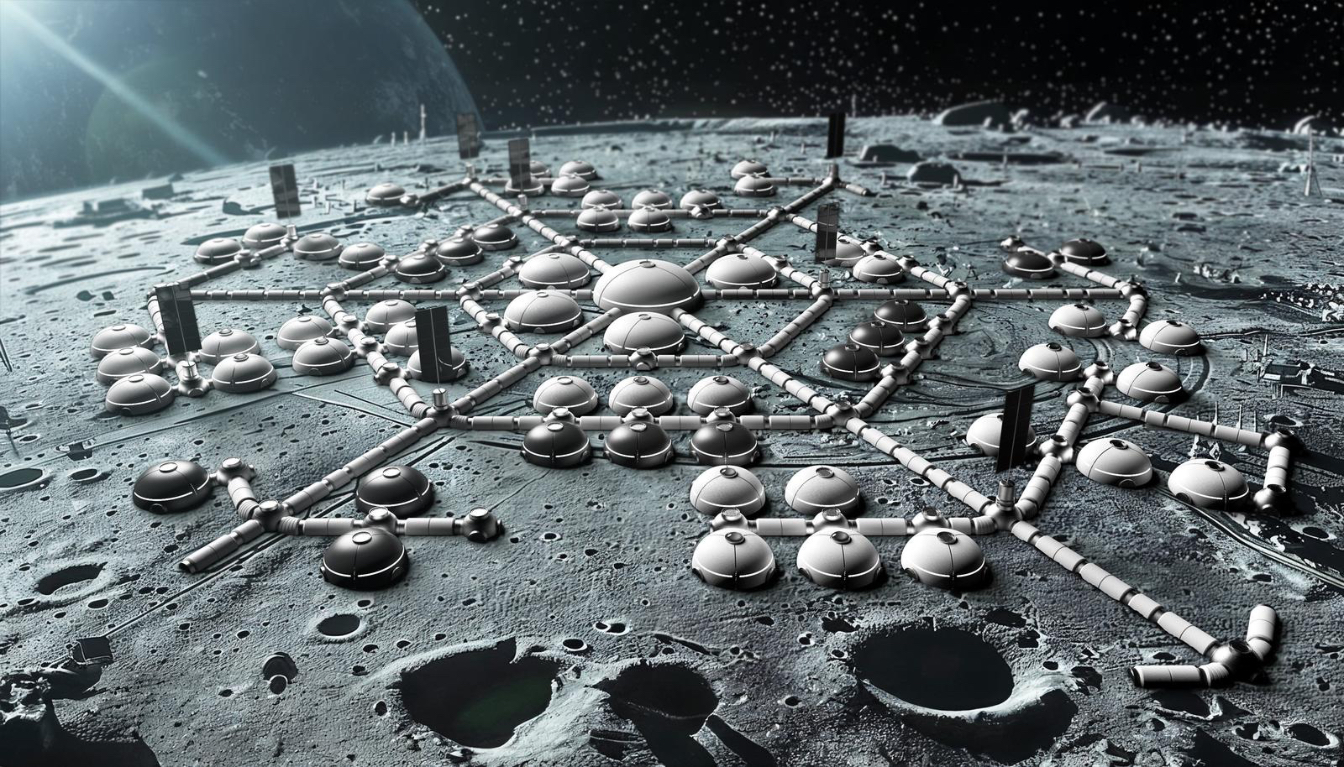 A rendering of the Open Space Colony concept