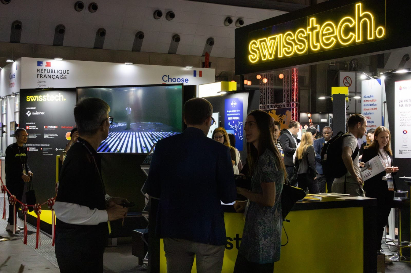 Pavilions from 16 countries and regions — triple last year's number — are exhibiting Photo by Emi Takahata