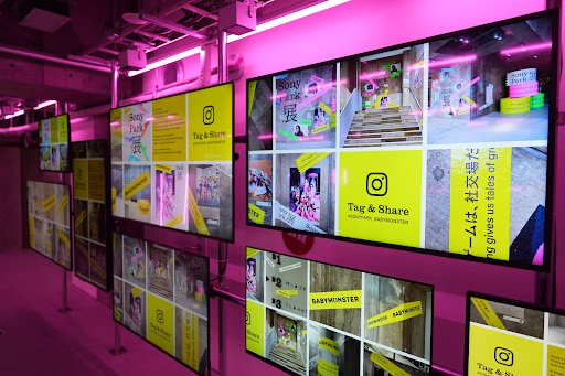 「Sony Park展 2025」の“BABYMONSTER”テーマの体験型インスタレーション展示
