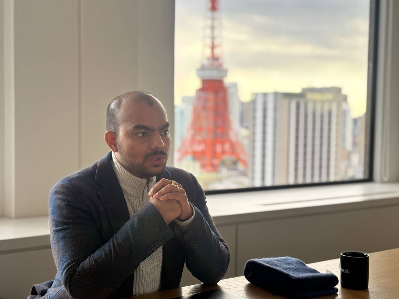 「コミュニケーションのプロトコルの問題が重要だ」と話すモンダルさん 写真撮影: Anita De Michele | JStories (以下同様)