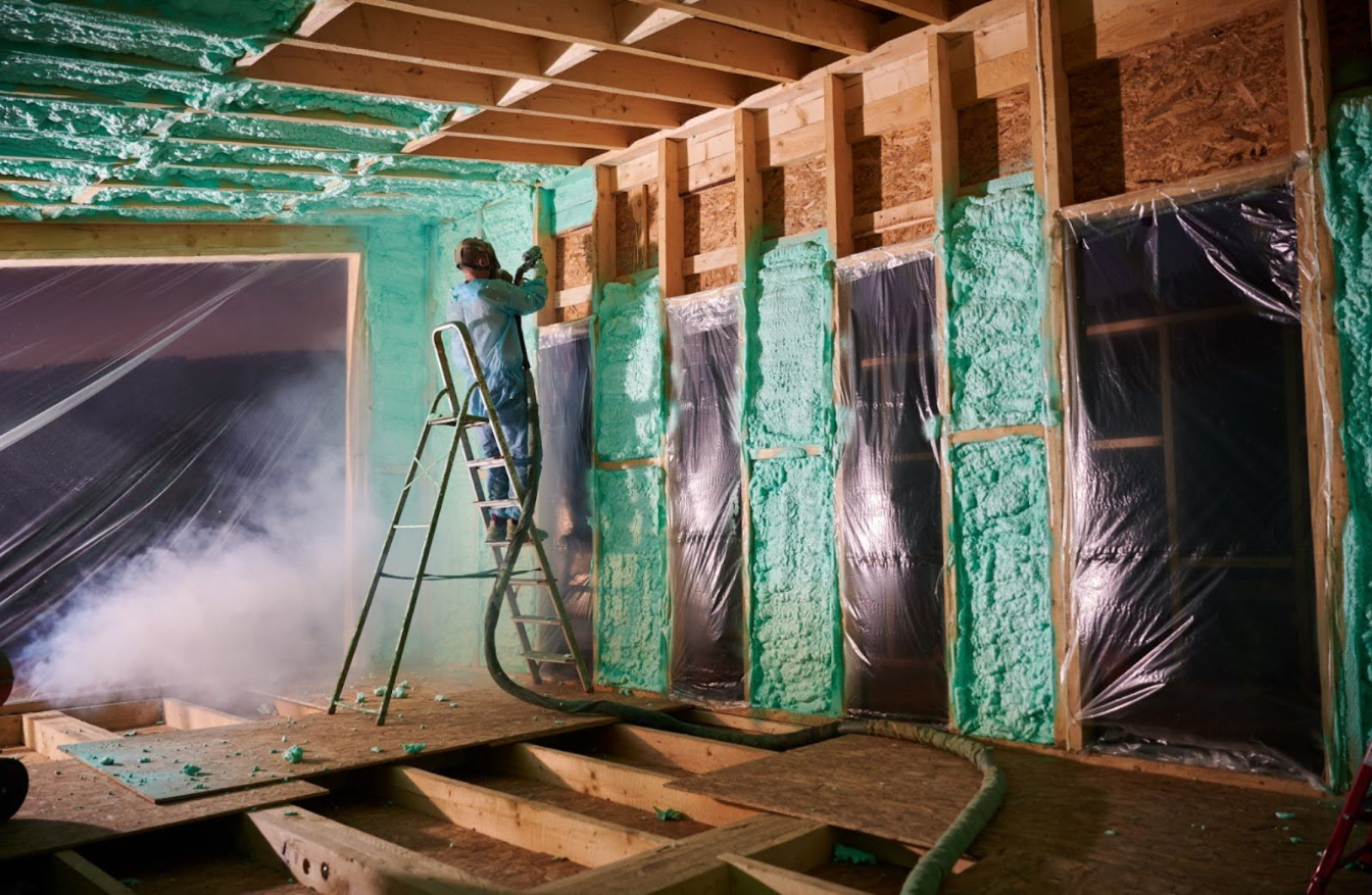 A visual representation of thermal insulation based on porous aerogels Source: Envato