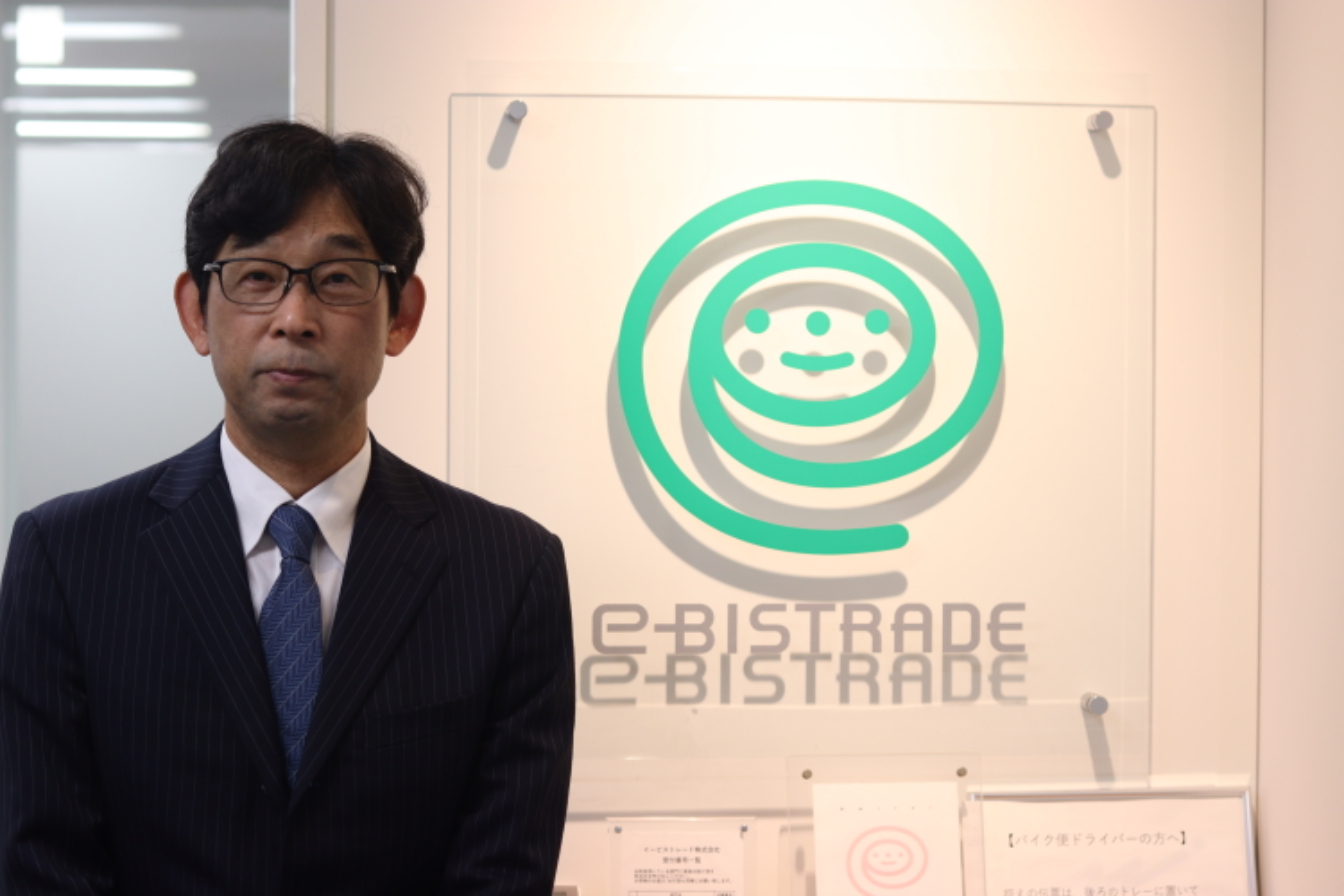 Ryoji Terai, chairman of Ebismarine and president of its parent company, Ebistrade &nbsp; &nbsp; Photo courtesy of Ebismarine (Same below)