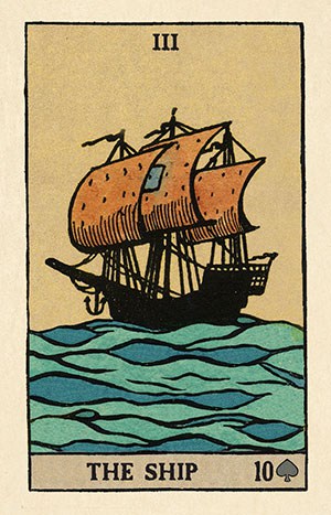 袖珍版偉特雷諾曼塔羅錫鐵盒|Pixies Astounding Lenormand Deck|36張,贈中文翻譯:圖片 8