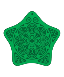 綠色寵物星光碟 能量板