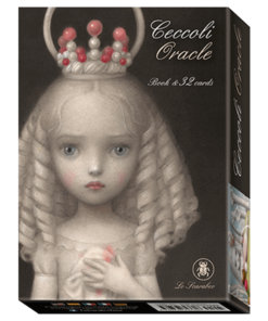 妮可麗塔瑟可莉神諭卡｜Ceccoli Oracle Cards｜32張,柔和的色彩中可以看到強烈的情感對比,贈中文翻譯