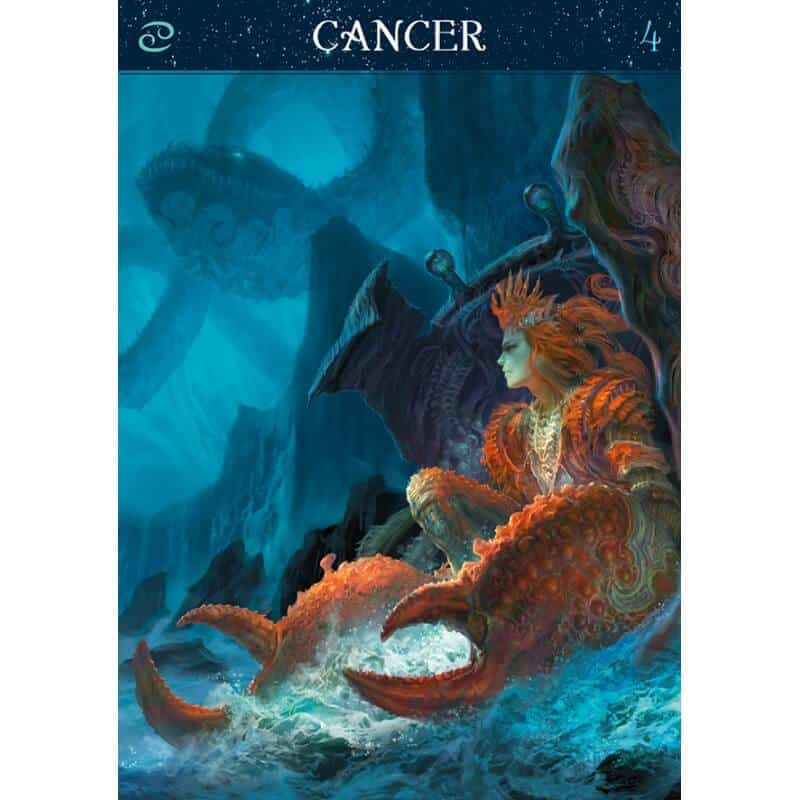 巴爾比里星座神諭卡|Barbieri Zodiac Oracle|26張,,贈中文翻譯:圖片 4