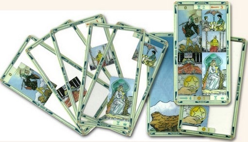 透明萊德偉特塔羅｜Universal Transparent Tarot｜78張,複合意義,檢查