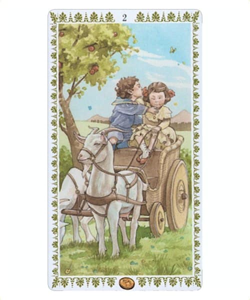 浪漫塔羅|Romantic Tarot|78張,呈現出愛情最大的能量,帶領我們一起去探討關係中的種種問題,贈中文翻譯:圖片 4