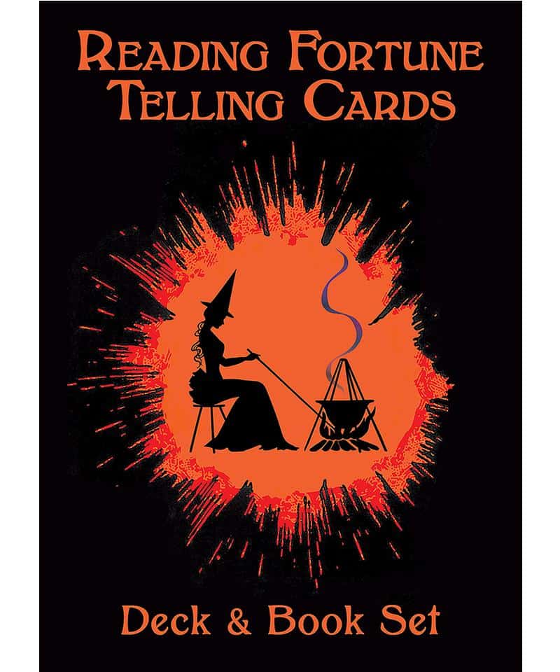 Reading Fortune Telling Cards Deck & Book Set-0