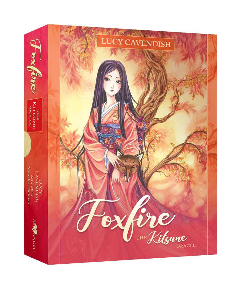 火狐：狐狸神諭卡｜Foxfire The Kitsune Oracle｜45張,一個櫻花樹的