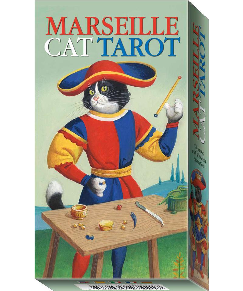 馬賽貓塔羅｜Marseille Cat Tarot｜78張,清晰明瞭的元素和細節，顯現出