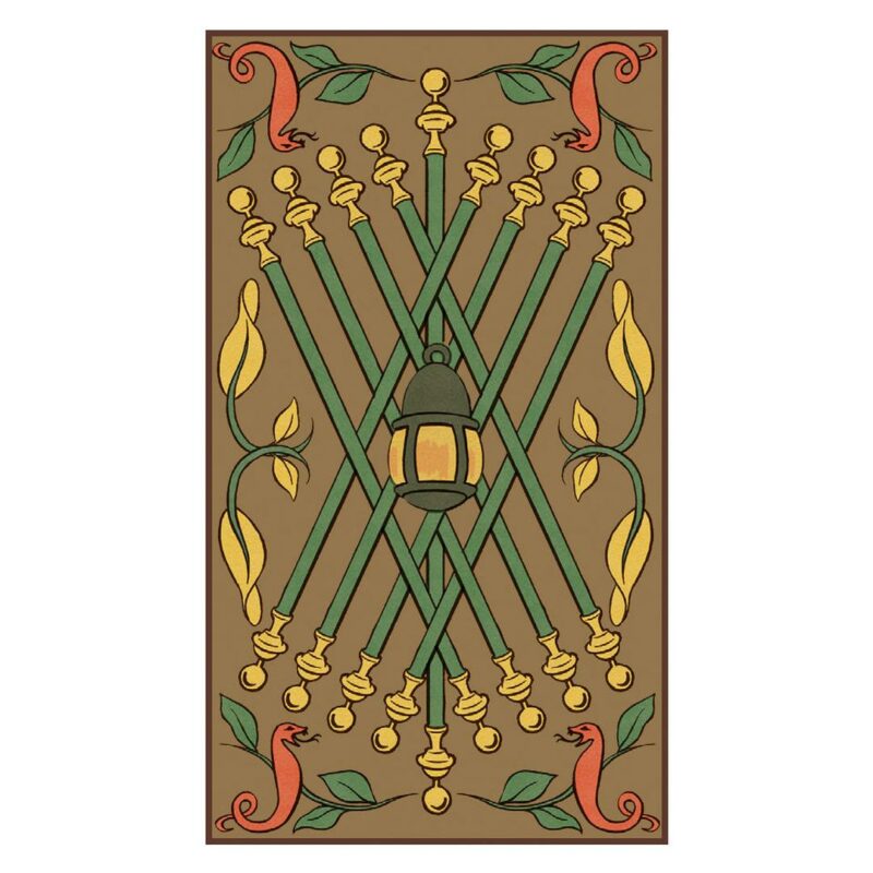 Mini Symbolic Tarot of Wirth-7