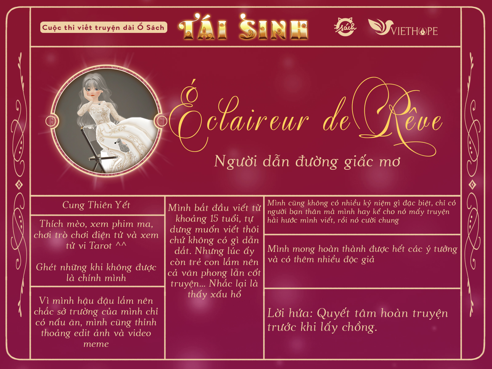 Thông tin cá nhân của Éclaireur de Rêve