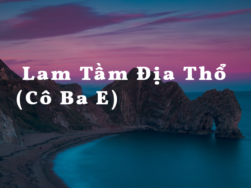 Tác phẩm dự thi Lam Tầm Địa Thổ tại cuộc thi Tái Sinh do Ổ Sách 