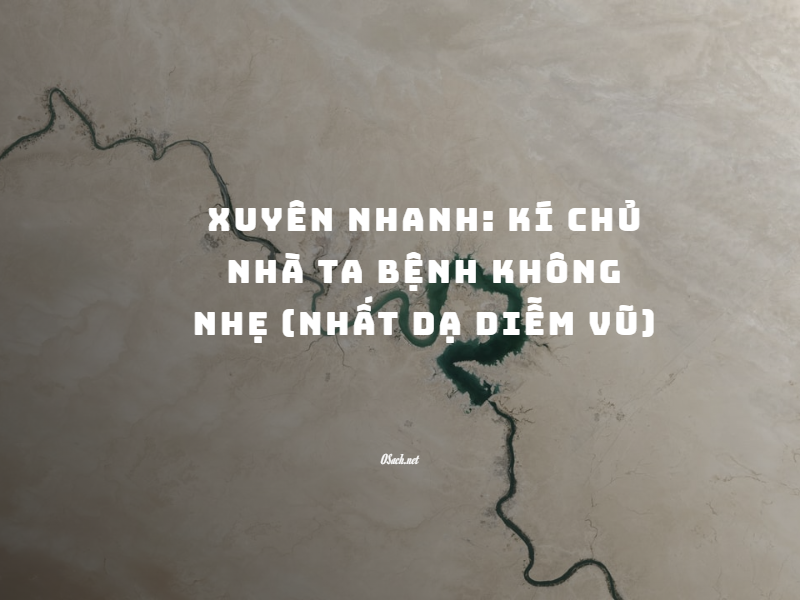 Xuyên Nhanh: Kí Chủ Nhà Ta Bệnh Không Nhẹ - Nhất Dạ Diễm Vũ