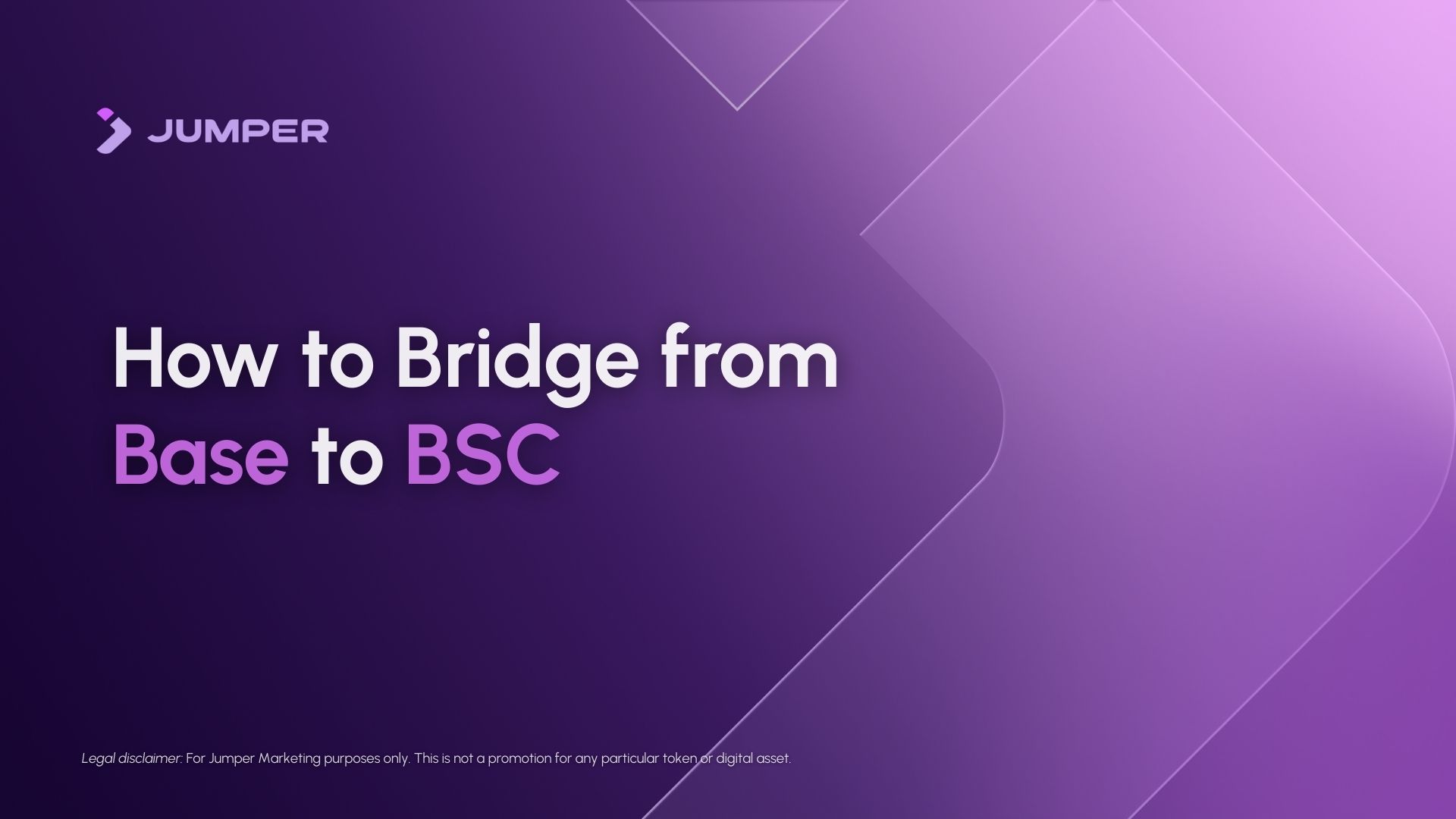 How to Bridge from Base to BSC | Jumper Learn